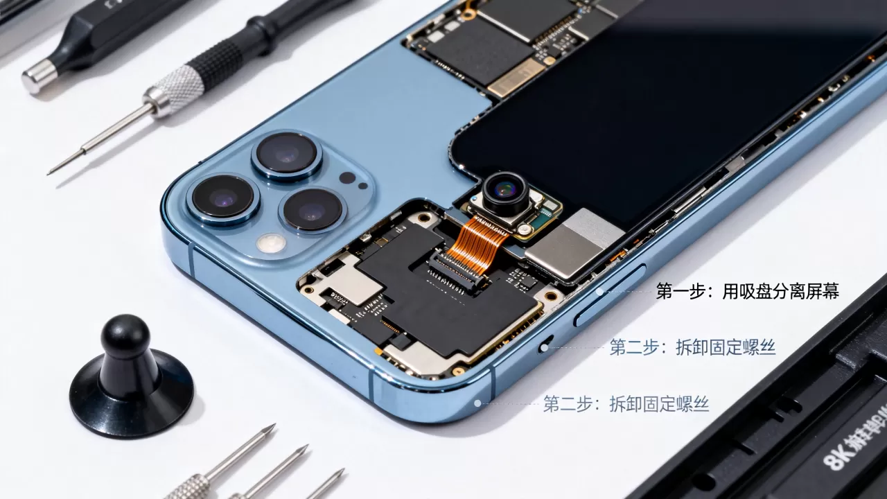 iphone摄像头怎么拆,iphone手机摄像头拆卸教程 iphone摄像头怎么拆,iphone手机摄像头拆卸教程