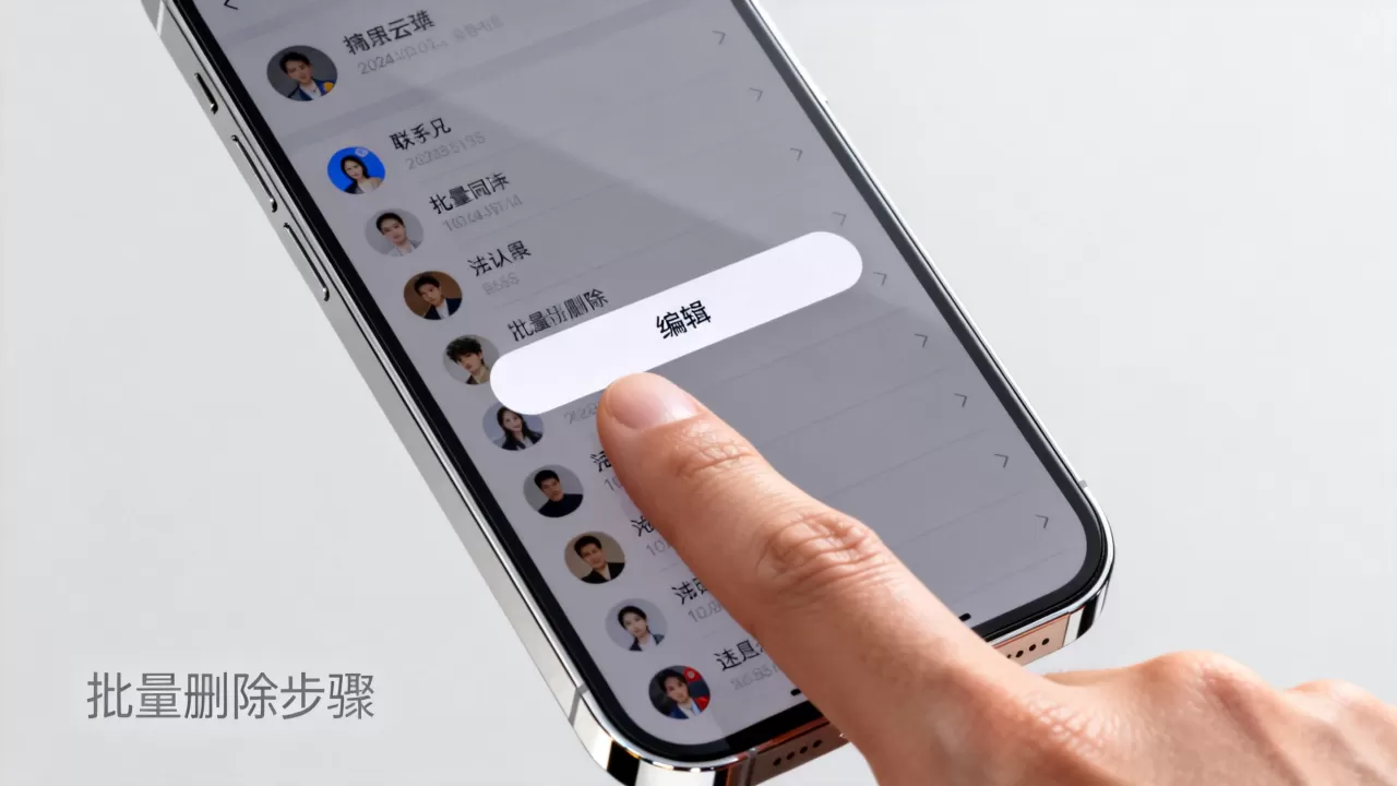 iphone删除所有联系人删除不了怎么办，iphone通讯录批量删除方法