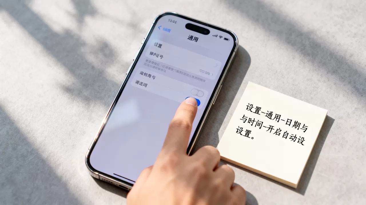 iPhone屏幕不显示时间怎么设置方法，苹果手机时间显示不出来怎么办