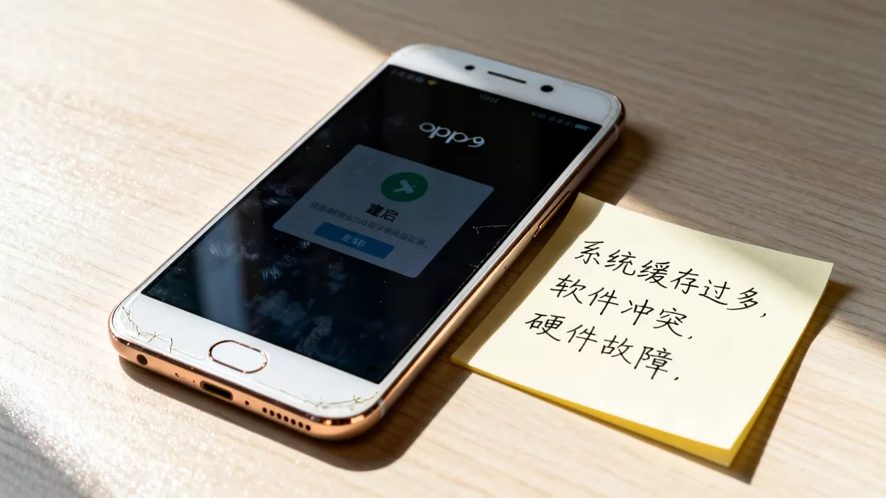 oppor9为什么会死机啊，手机频繁死机重启怎么办