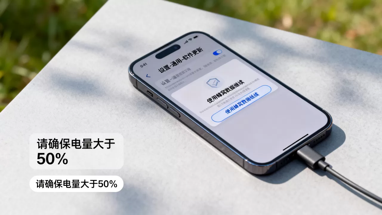 iphone没wifi怎么更新,iphone无网络更新系统方法 iphone没wifi怎么更新,iphone无网络更新系统方法