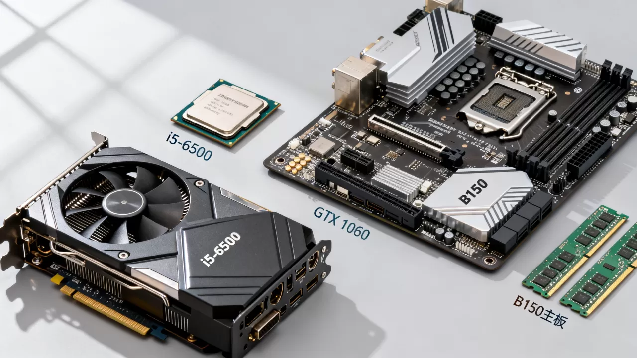 i5-6500配什么显卡好，i56500配什么显卡
