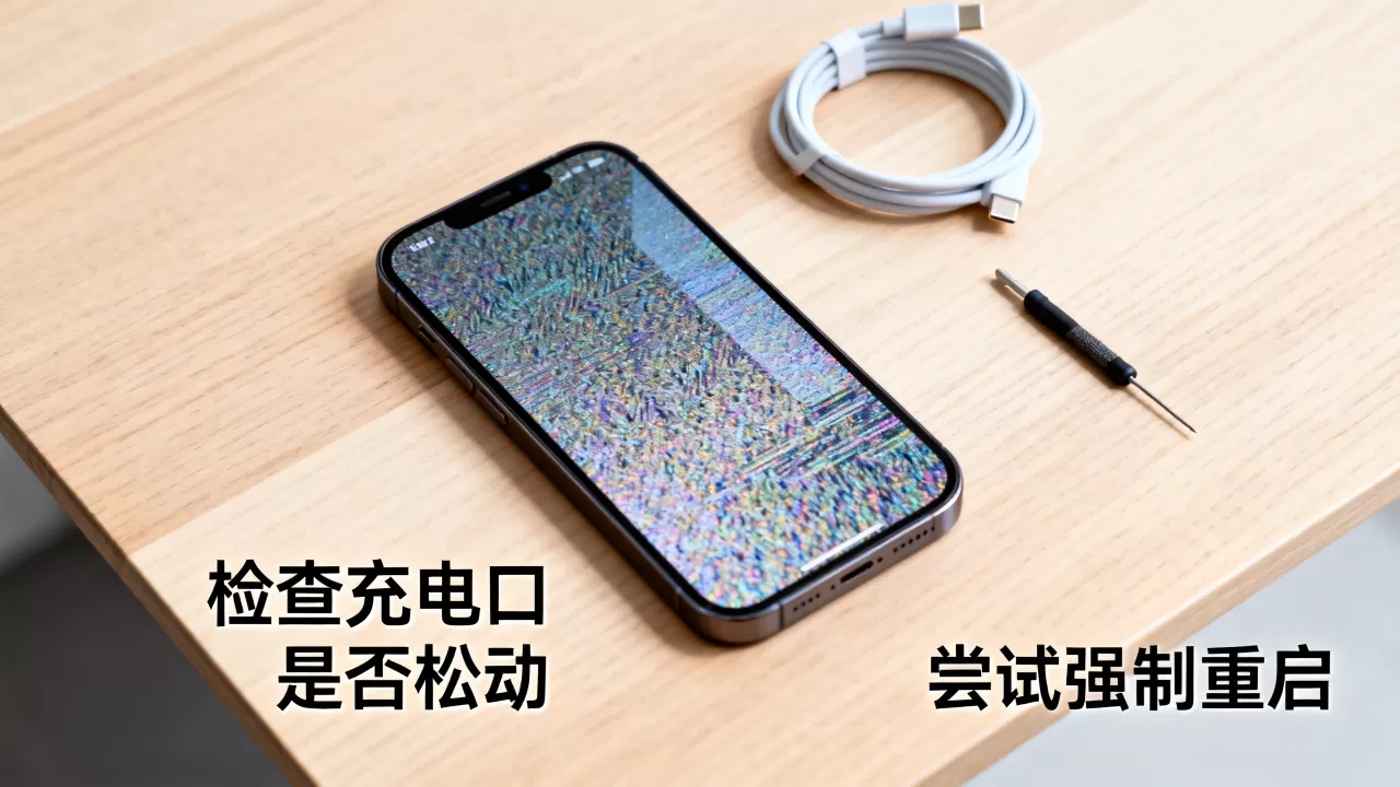 iphone花屏怎么弄出来怎么办，手机屏幕花屏修复