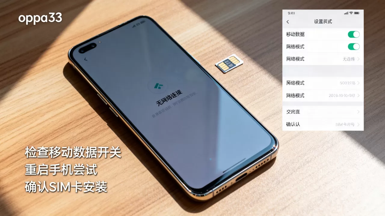 oppoa33为什么上不了网，手机无法连接网络怎么办