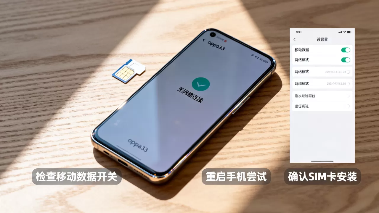oppoa33为什么上不了网，手机无法连接网络怎么办
