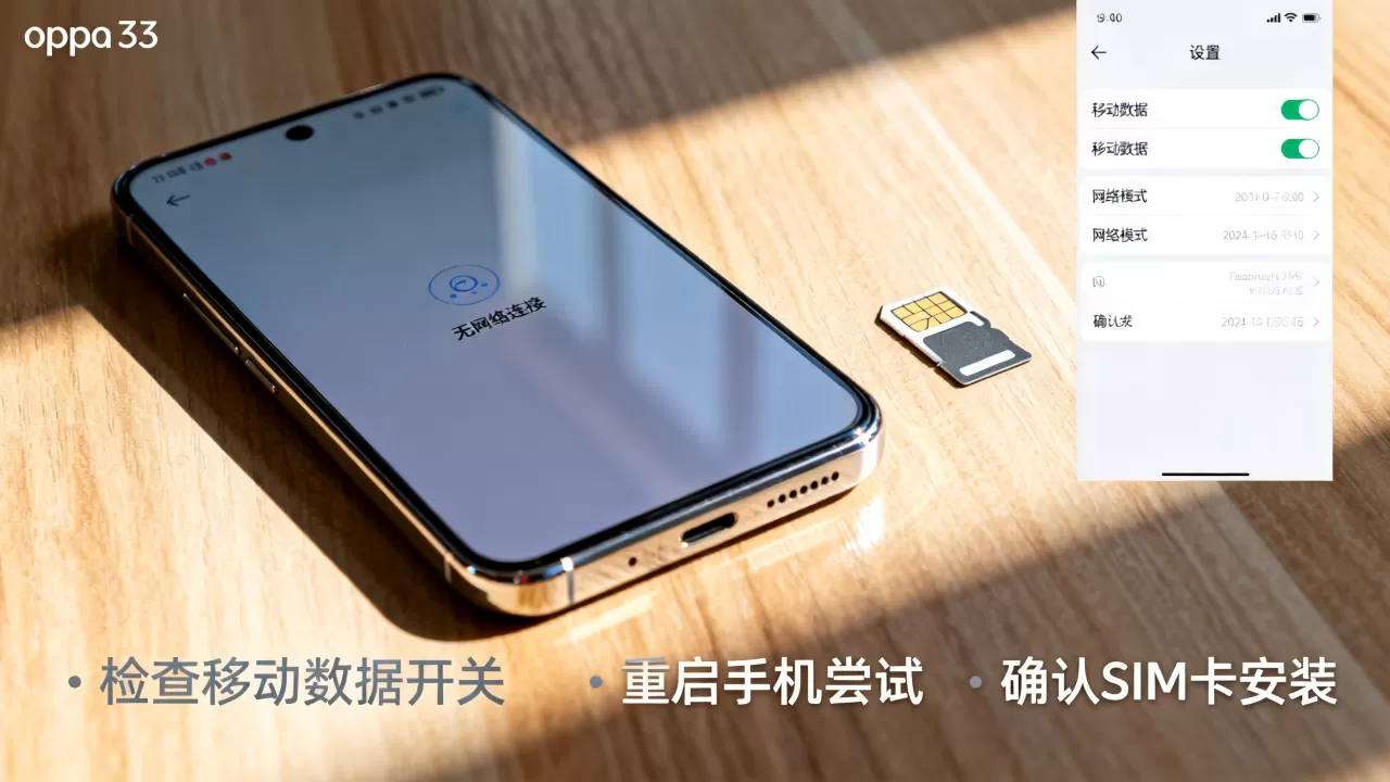 oppoa33为什么上不了网，手机无法连接网络怎么办