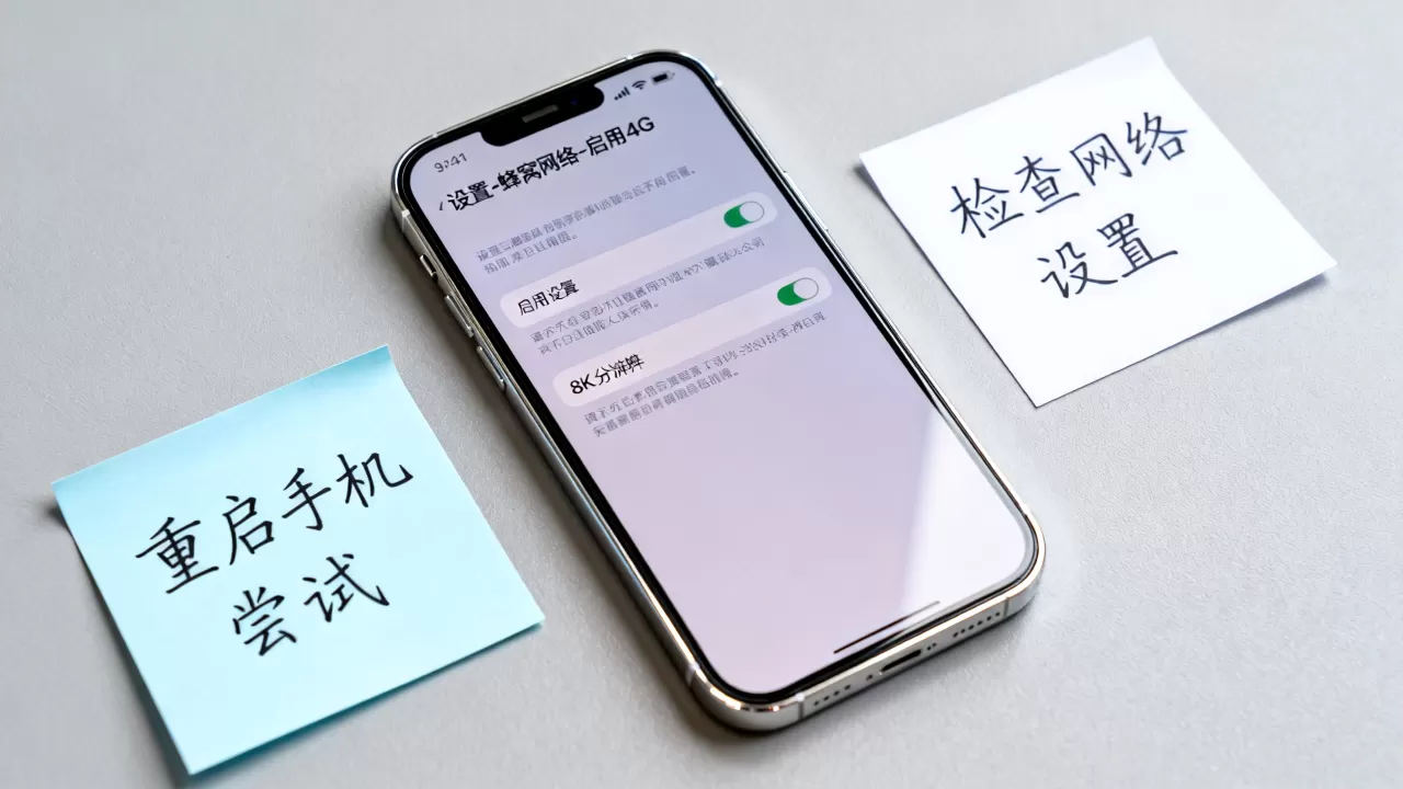 iphone变2g网怎么解决，iphone突然变成2g网络怎么办