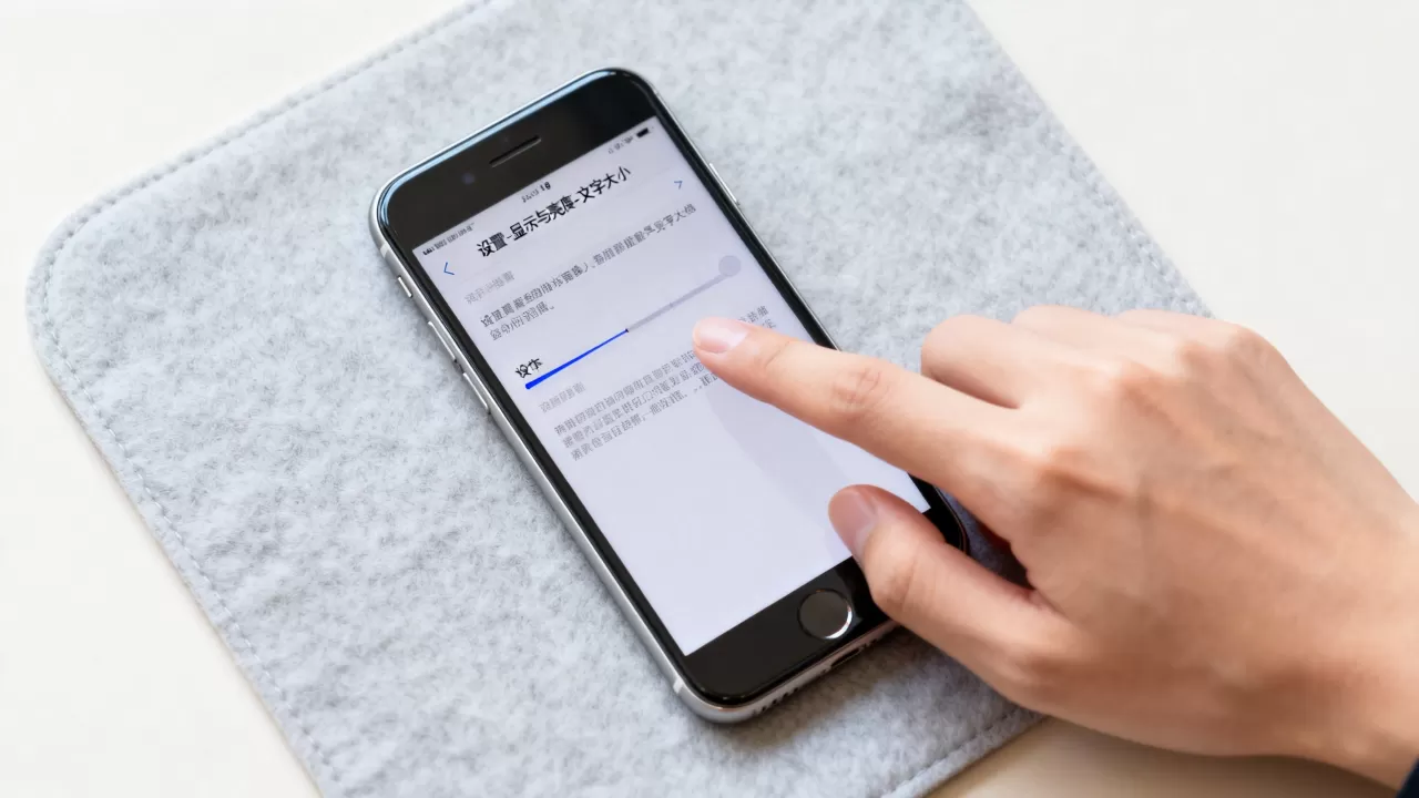iphone8字体怎么调大，iPhone8手机字体变大设置方法