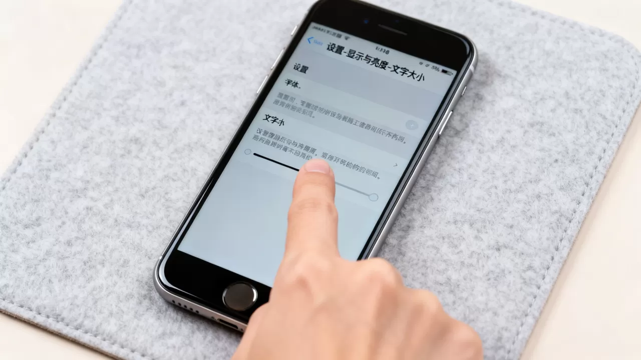 iphone8字体怎么调大，iPhone8手机字体变大设置方法