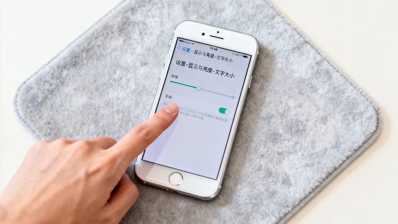 iphone8字体怎么调大，iPhone8手机字体变大设置方法