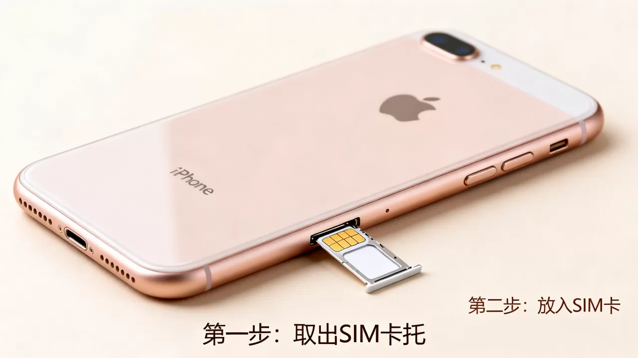 iphone8怎么装sim卡，iphone8安装sim卡教程