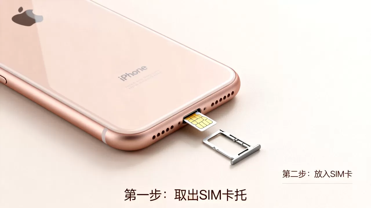 iphone8怎么装sim卡，iphone8安装sim卡教程