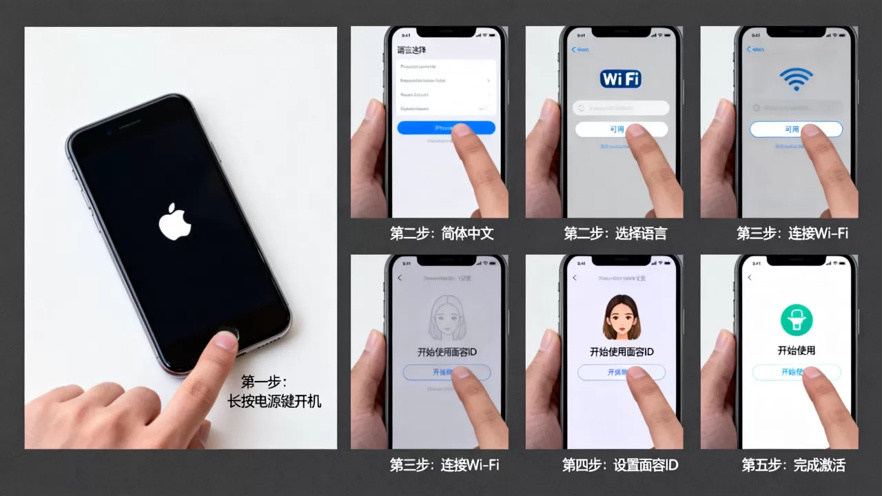 iphone8怎么激活步骤，iphone8首次开机激活教程