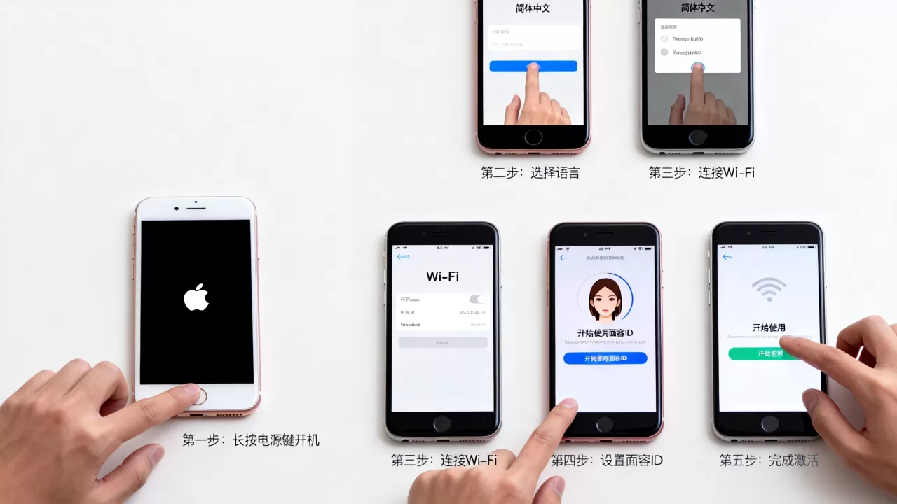 iphone8怎么激活步骤，iphone8首次开机激活教程
