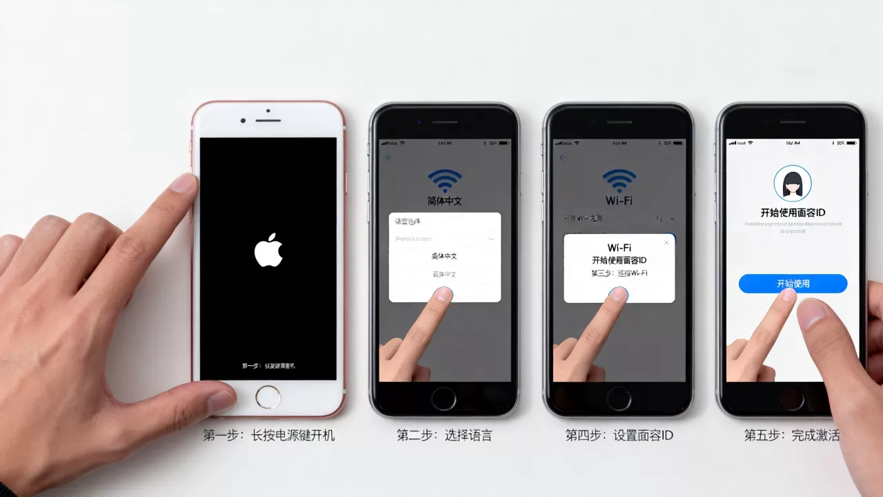 iphone8怎么激活步骤，iphone8首次开机激活教程