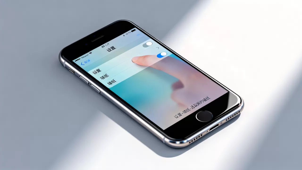 iphone7怎么设置屏保，iphone7设置屏保的方法