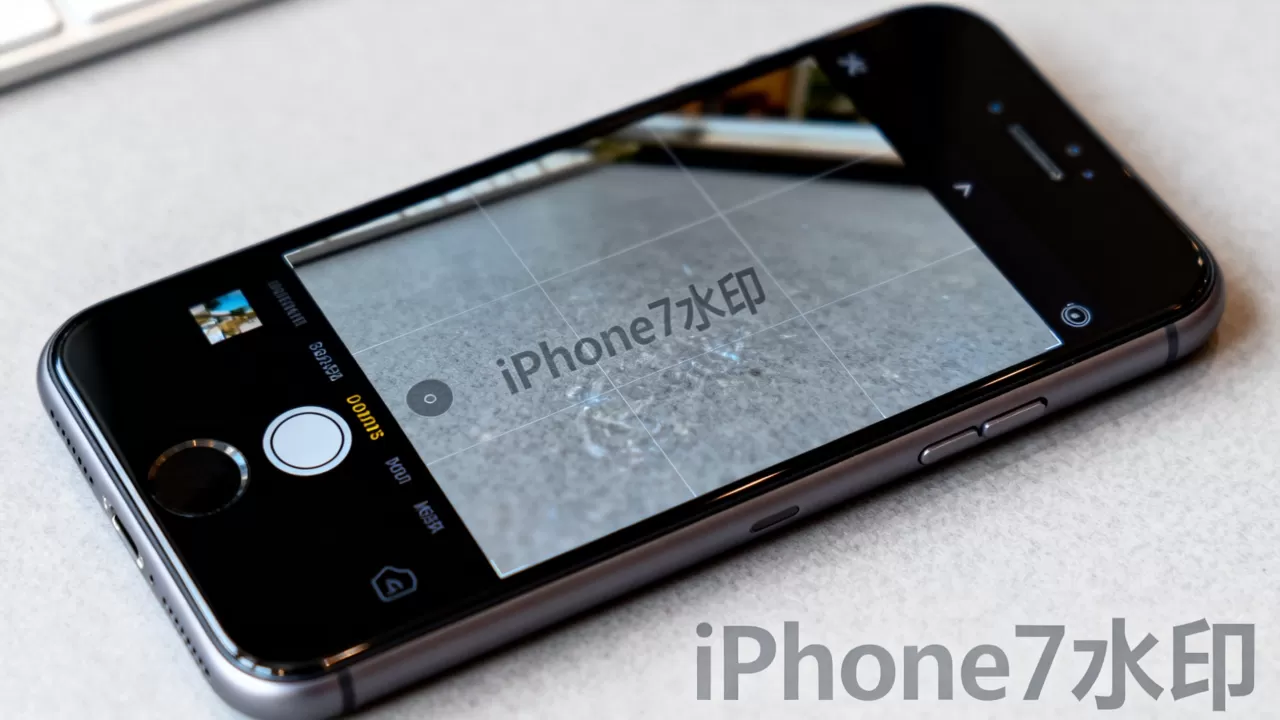 iphone7怎么拍水印照片，iphone7相机自带水印功能