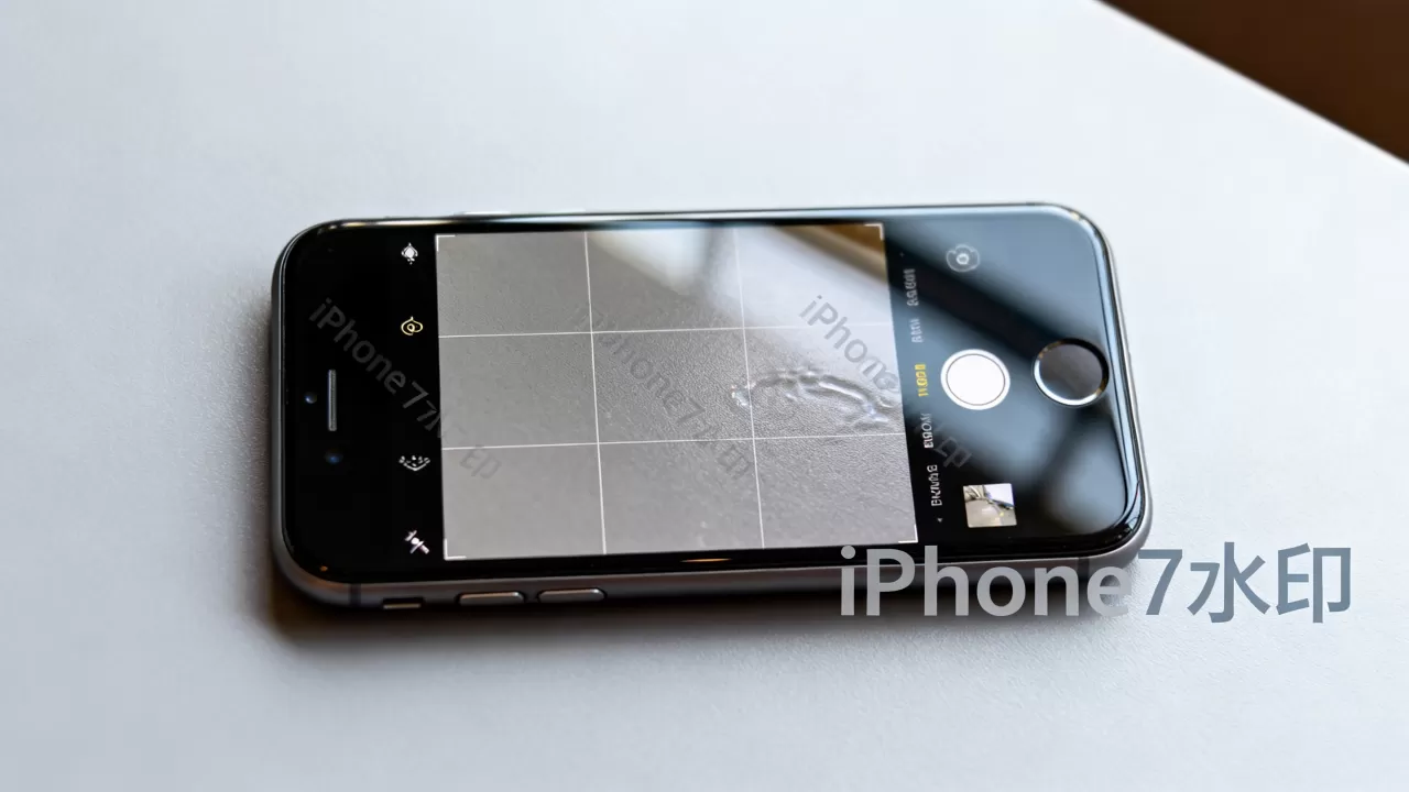 iphone7怎么拍水印照片，iphone7相机自带水印功能