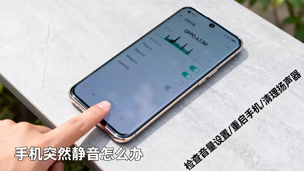 OPPO A33M为什么没声音,手机突然静音怎么办 OPPO A33M为什么没声音,手机突然静音怎么办