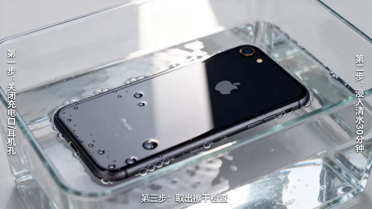 iphone7怎么测试防水，iphone7防水性能测试方法