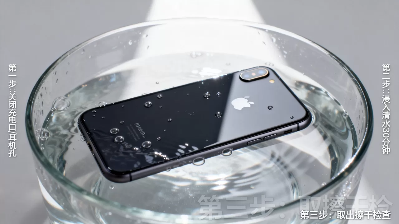 iphone7怎么测试防水，iphone7防水性能测试方法