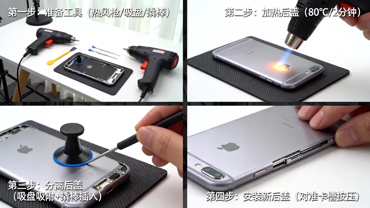 iphone7后盖怎么换，iPhone7后盖更换教程