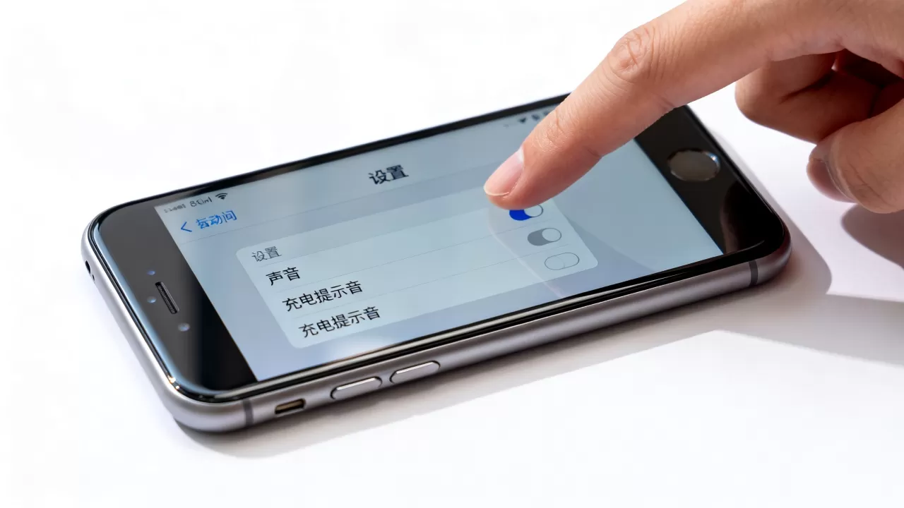 iphone7电量声音怎么关，iPhone7充电时如何关闭提示音