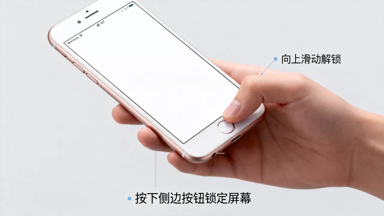 iphone7p怎么锁定，iphone7plus锁定屏幕方法