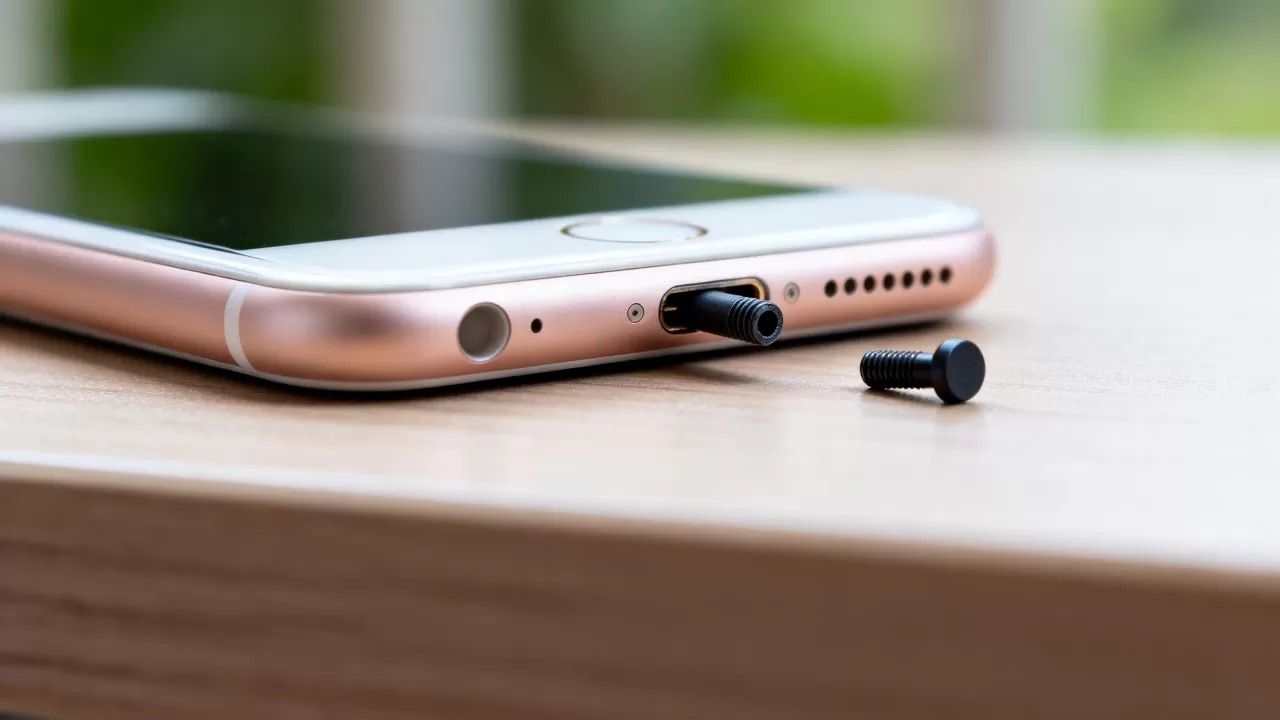 iphone6怎么使用防尘塞，苹果6手机防尘塞安装方法