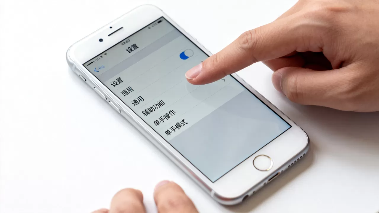 iphone6怎么关闭单手模式吗，iphone6单手模式怎么关闭