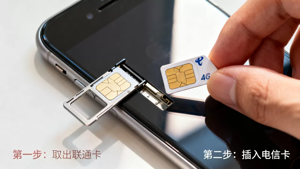 iphone6联通怎么换电信4g卡吗，iphone6联通卡换电信卡教程