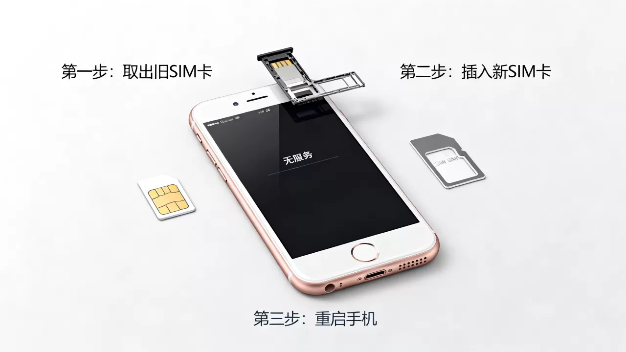 iphone6换卡没网络怎么办，iPhone6换卡后无信号解决方法