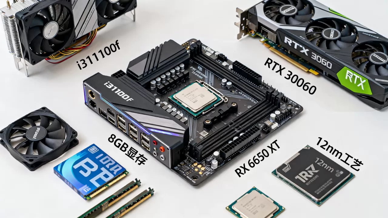 i3-12100f配什么显卡好，i3-12100f搭配显卡推荐