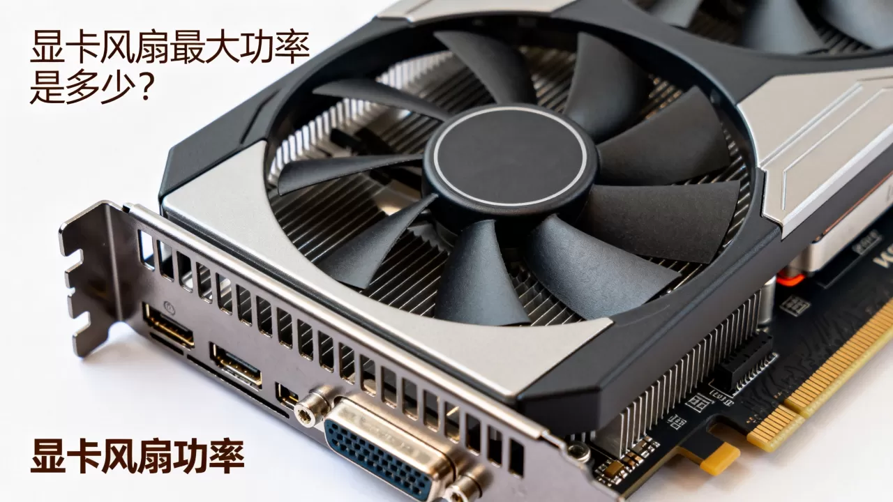 显卡风扇最大功率是多少？显卡风扇功率