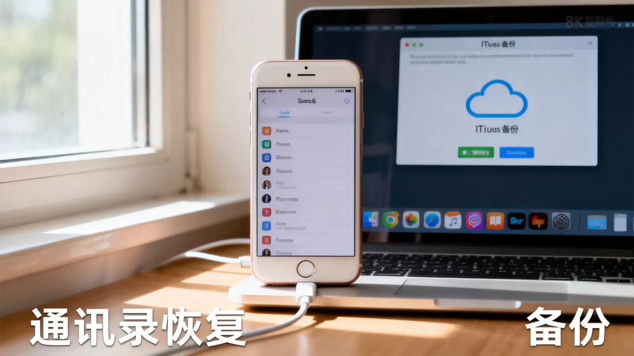 iphone6备份手机通讯录不见了怎么办，iphone6通讯录丢失恢复