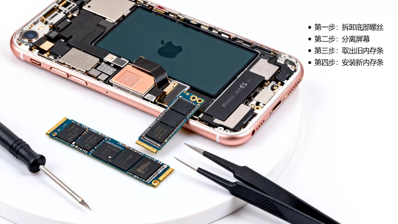 iphone6s怎么换内存,iphone6s更换内存条教程 iphone6s怎么换内存,iphone6s更换内存条教程