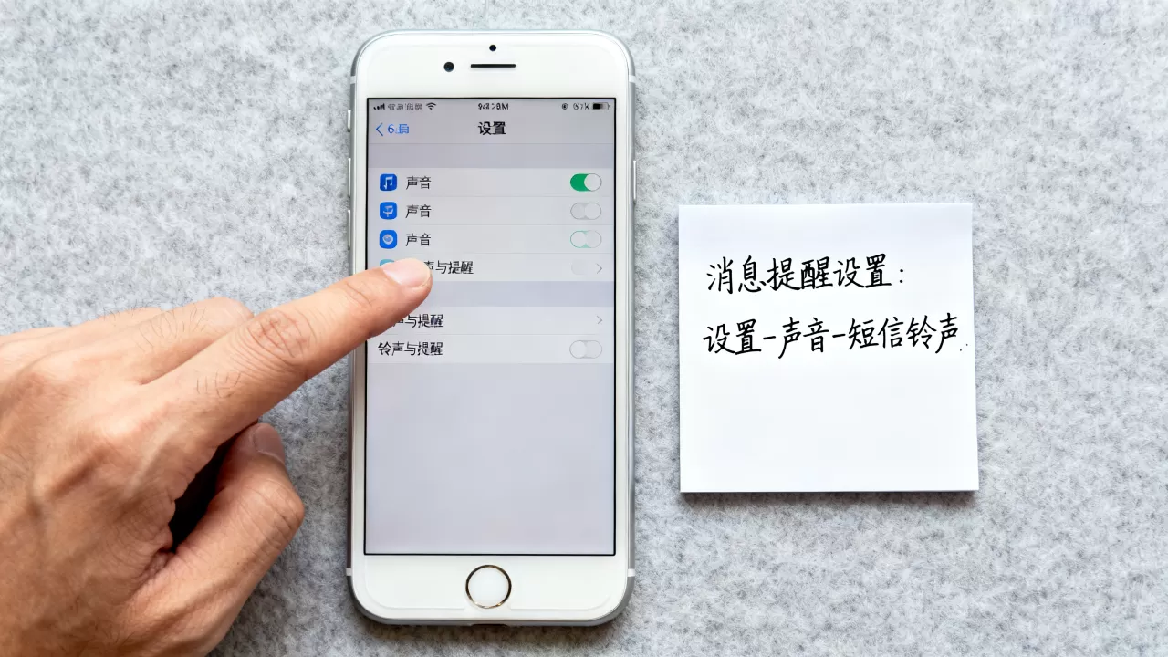 iphone6s消息提醒声音怎么设置，iphone6s铃声设置教程