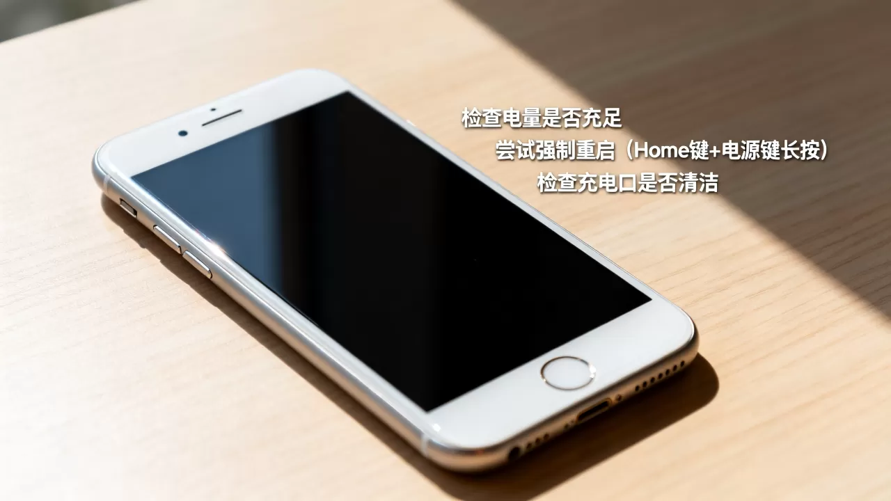 iphone6s设置黑屏怎么办，iphone6s黑屏解决方法