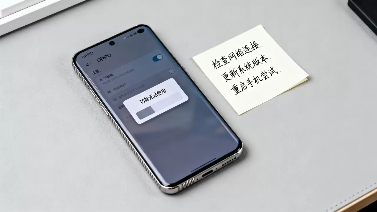 为什么oppo有些功能用不了，oppo手机功能无法使用怎么办