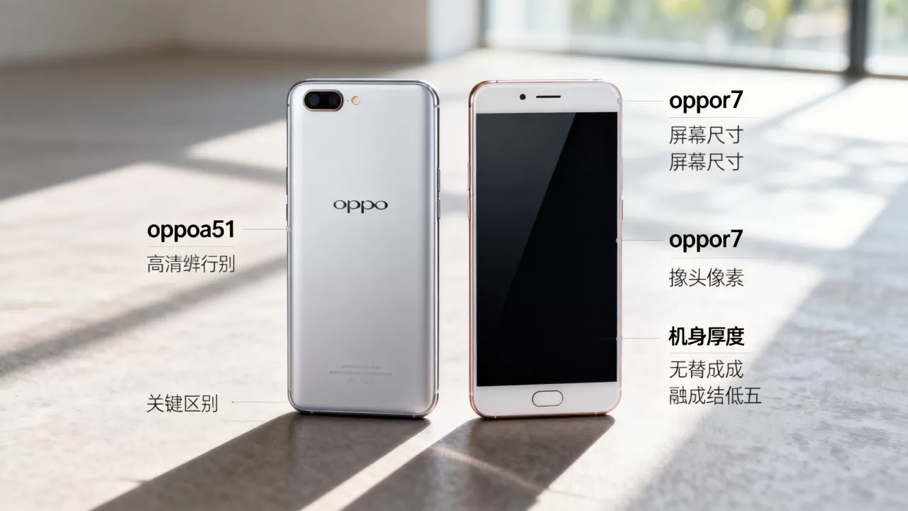 oppoa51与oppor7有什么不同，oppoa51和oppor7区别在哪
