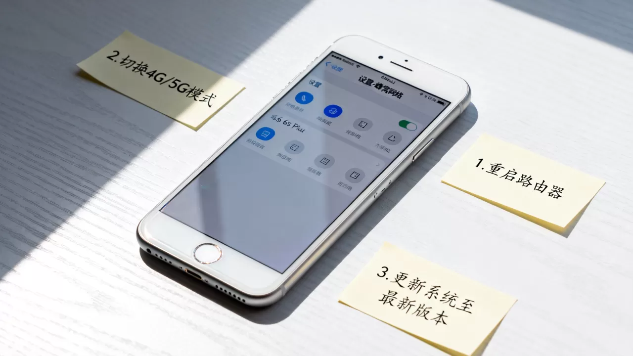 iphone6splus上网很慢怎么办，iphone6splus网速慢解决办法