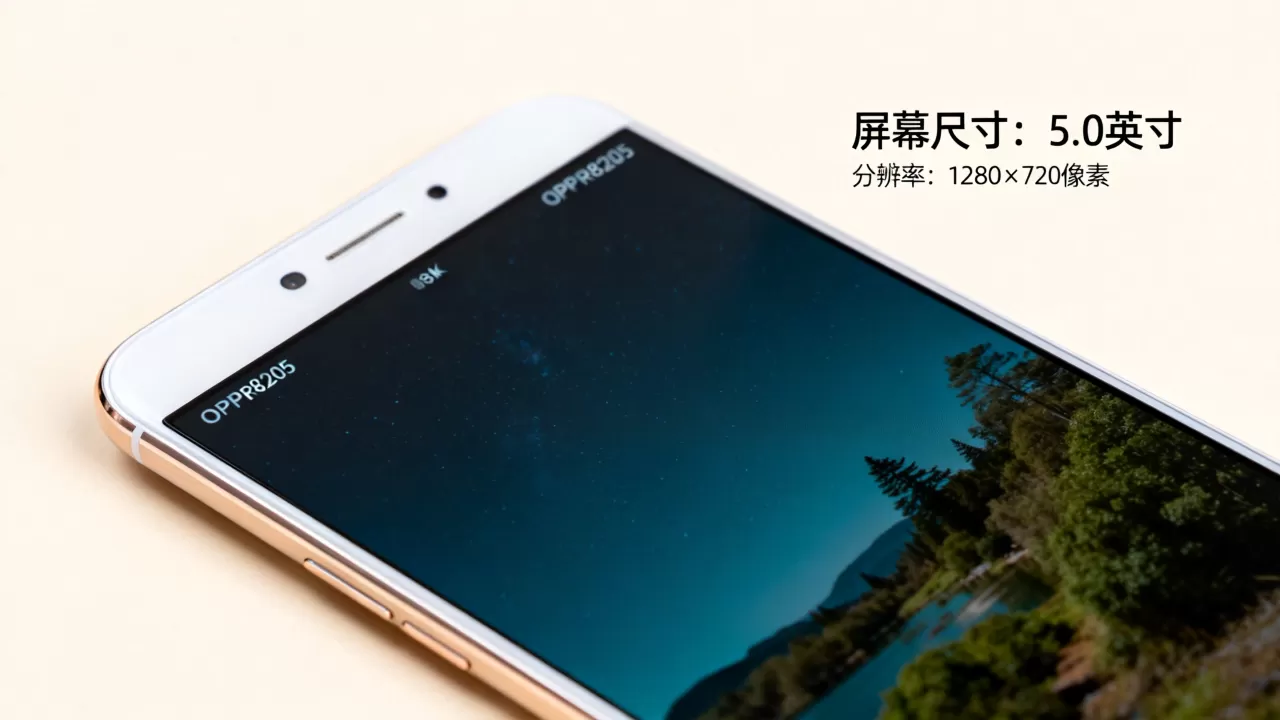 OPPOR8205电信版是什么屏，OPPOR8205屏幕参数
