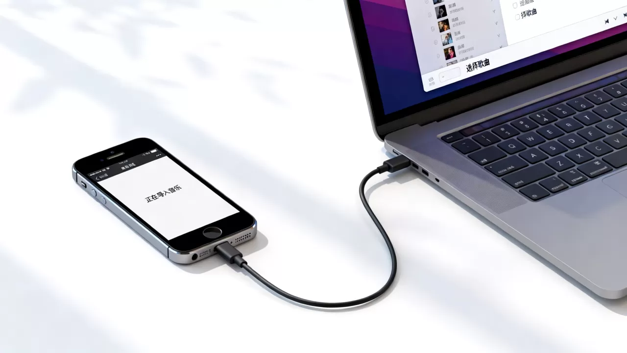 iphone5s怎么拉音乐，iphone5s如何导入歌曲