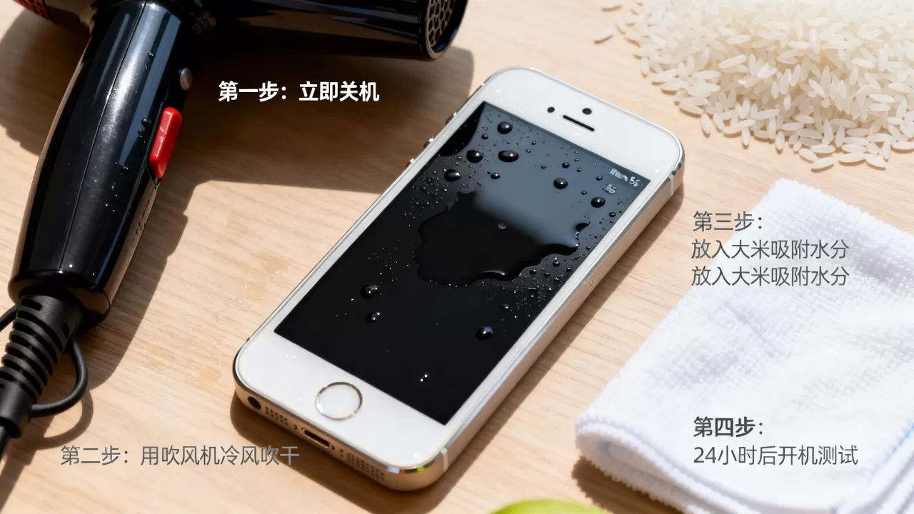 iphone5s屏幕进水黑屏怎么办,手机进水黑屏了怎么快速恢复 iphone5s屏幕进水黑屏怎么办,手机进水黑屏了怎么快速恢复