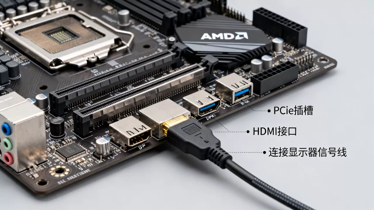 amd主板集成显卡信号插口在哪,amd主板集成显卡怎么用 amd主板集成显卡信号插口在哪,amd主板集成显卡怎么用