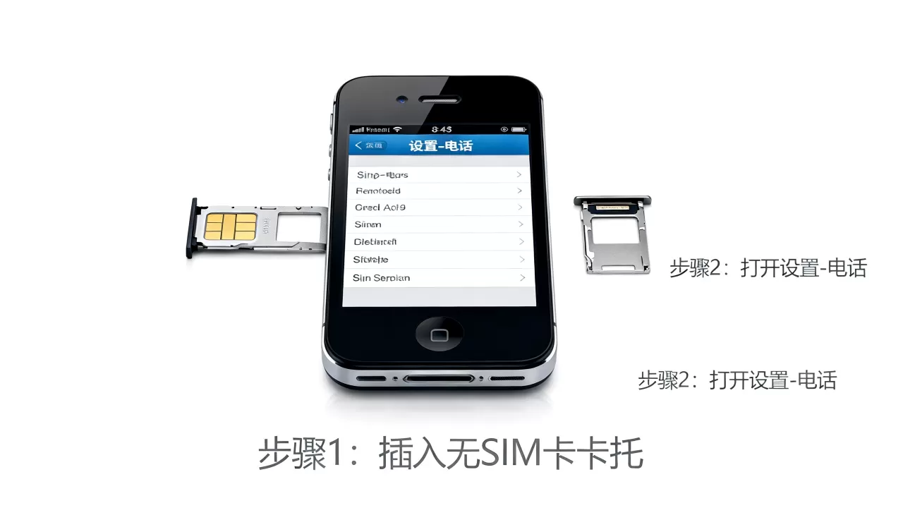 iphone4s怎么不用sim卡，iphone4s不用sim卡怎么打电话