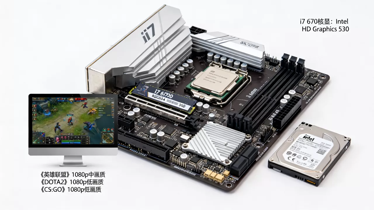 i7 6700不要显卡配置,i7 6700核显能玩什么游戏 i7 6700不要显卡配置,i7 6700核显能玩什么游戏