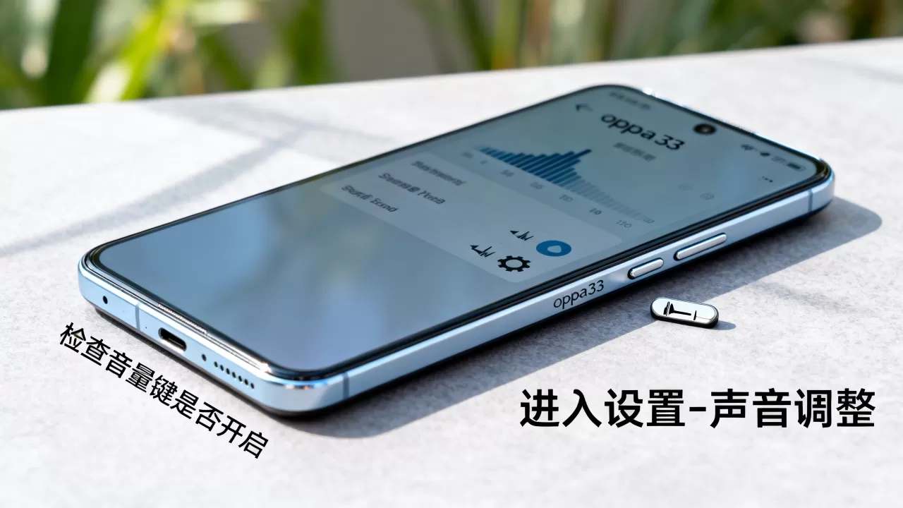 oppoa33为什么没声音，手机突然静音怎么办