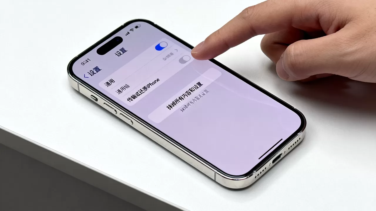 iphone怎么恢复出厂设置，苹果手机恢复出厂设置方法