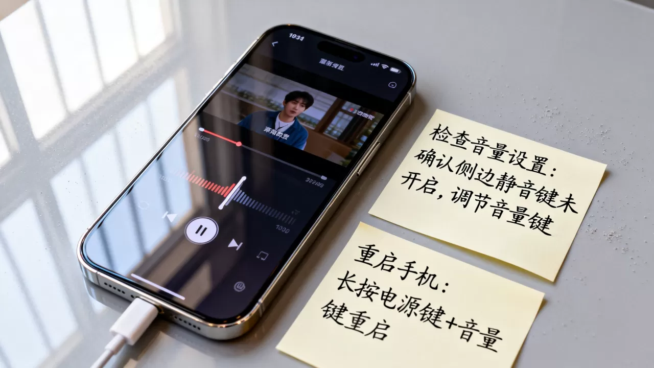 iPhone视频无声音是怎么回事，苹果手机视频没声音解决方法